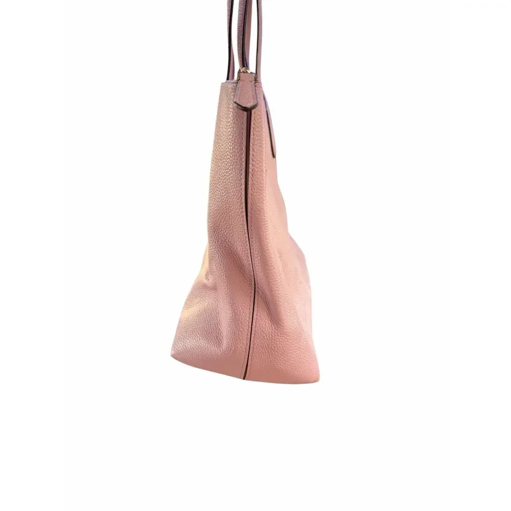 Kate Spade New York All Day Large Leather Zip Top Tote - Light Pink - Picture 4 of 9
